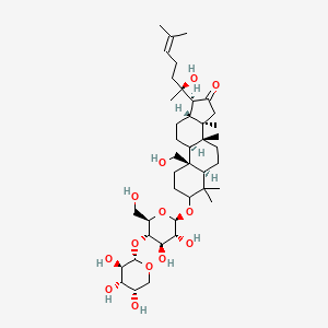 molecular formula C41H68O13 B576830 BACOSIDE A CAS No. 11028-00-5