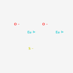 molecular formula Eu2O2S B576831 Dieuropium dioxide sulphide CAS No. 12159-82-9