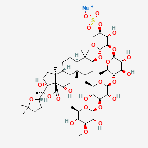 molecular formula C54H85NaO25S B576866 Holothurin CAS No. 11029-72-4