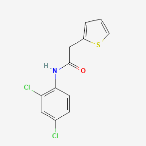 molecular formula C12H9Cl2NOS B5768688 N-(2,4-dichlorophenyl)-2-(thiophen-2-yl)acetamide 