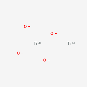 molecular formula O4Ti2 B576879 Dititanium oxide CAS No. 12035-94-8