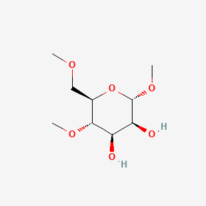 molecular formula C9H18O6 B576881 Methyl-4,6-DI-O-methylmannoside CAS No. 13000-41-4