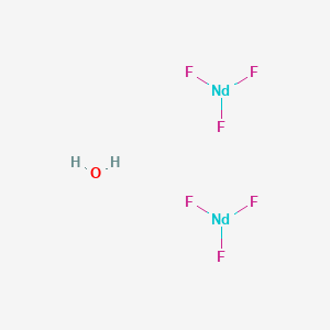 Neodymium fluoride hemihydrate