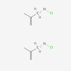 molecular formula C8H14Cl2Ni2-2 B576906 Methallylnickel chloride dimer CAS No. 12145-60-7