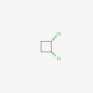 molecular formula C4H6Cl2 B576918 cis-1,2-Dichlorocyclobutane CAS No. 13372-19-5