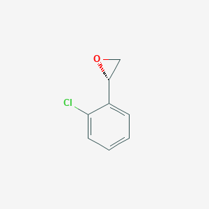 molecular formula C8H7ClO B057693 (2r)-2-(2-Chlorophenyl)oxirane CAS No. 62566-66-9