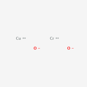 molecular formula CrCuO B576930 Chromium copper dioxide CAS No. 12017-79-7