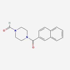 4-(2-naphthoyl)-1-piperazinecarbaldehyde