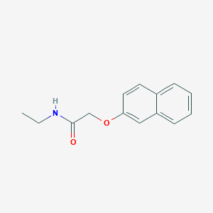 molecular formula C14H15NO2 B5769366 N-ethyl-2-naphthalen-2-yloxyacetamide 