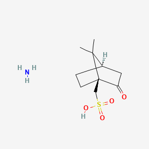 molecular formula C10H19NO4S B576943 L-10-Camphorsulfonic acid ammonium salt CAS No. 13867-85-1