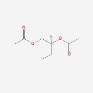 molecular formula C8H18O6 B576959 1,2-Butanediol, 1,2-diacetate CAS No. 13814-27-2