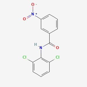 molecular formula C13H8Cl2N2O3 B5769809 N-(2,6-dichlorophenyl)-3-nitrobenzamide 
