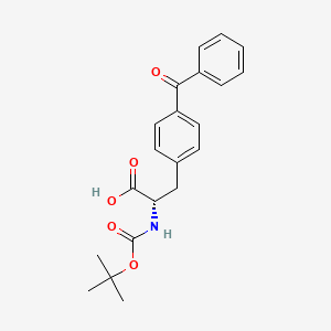 molecular formula C17H14N3+ B576997 Boc-Bpa-OH CAS No. 10454-43-0