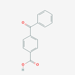 molecular formula C14H10O3 B057700 4-苯甲酰基苯甲酸 CAS No. 611-95-0
