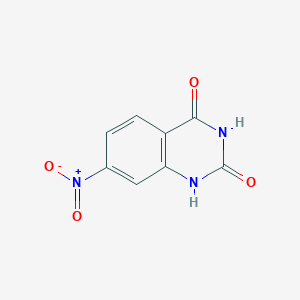 molecular formula C8H5N3O4 B057701 7-Nitroquinazoline-2,4(1H,3H)-dione CAS No. 174565-63-0