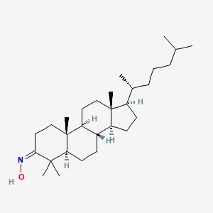 4,4-Dimethyl-5alpha-cholestan-3-one oxime