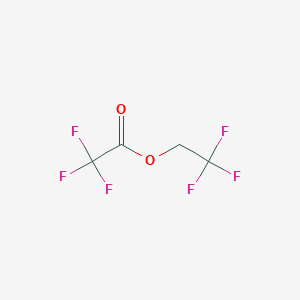 molecular formula C4H2F6O2 B057708 2,2,2-Trifluoroethyl trifluoroacetate CAS No. 407-38-5