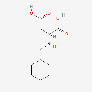 molecular formula C11H19NO4 B577091 N-(Cyclohexanemethyl) aspartic acid CAS No. 14257-49-9