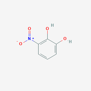 molecular formula C6H5NO4 B057710 3-Nitrobenzene-1,2-diol CAS No. 6665-98-1