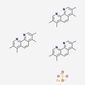 Iron(2+), tris(3,4,7,8-tetramethyl-1,10-phenanthroline-kappaN1,kappaN10)-, (OC-6-11)-, sulfate (1:1)