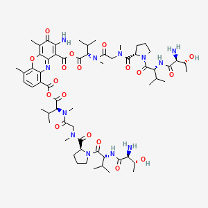 molecular formula C62H90N12O18 B577113 Actinomycindioic D acid CAS No. 13473-49-9