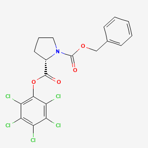 Carbobenzoxyproline pentachlorophenyl ester