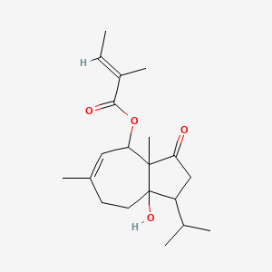 molecular formula C20H30O4 B577138 Vaginatin CAS No. 11053-21-7