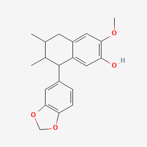 molecular formula C20H22O4 B577139 Otobaphenol CAS No. 10240-16-1