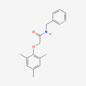 molecular formula C18H21NO2 B5771846 N-benzyl-2-(2,4,6-trimethylphenoxy)acetamide 