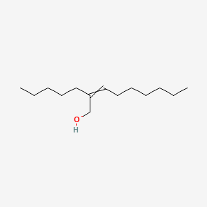 molecular formula C14H28O B577197 2-Pentylnon-2-EN-1-OL CAS No. 14466-08-1