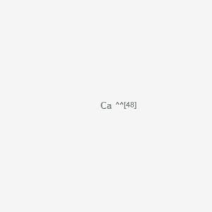 molecular formula Ca B577202 Calcium, isotope of mass 48 CAS No. 13981-76-5
