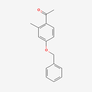 molecular formula C16H16O2 B5772238 1-(4-(Benzyloxy)-2-methylphenyl)ethan-1-one 