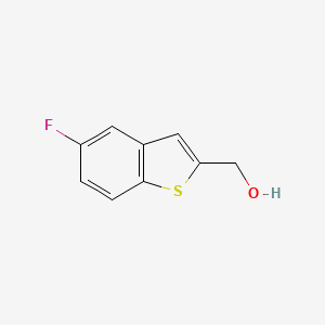 B577229 (5-Fluoro-1-benzothiophen-2-yl)methanol CAS No. 13771-73-8