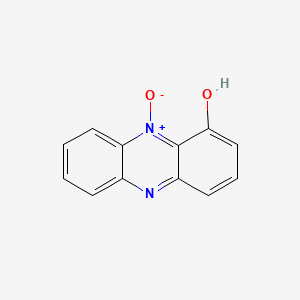 molecular formula C12H8N2O2 B577242 Phenazin-1-ol 10-oxide CAS No. 14994-67-3