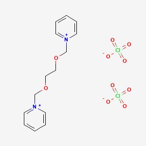 1,1'-[Ethylenebis(oxymethylene)]dipyridinium diperchlorate