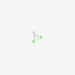 molecular formula B2Ti B577251 Titanium diboride CAS No. 12045-63-5