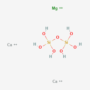 molecular formula Ca2H6MgO7Si2+6 B577252 Okermanite CAS No. 14567-90-9
