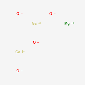 molecular formula Ga2MgO4 B577259 Digallium magnesium tetraoxide CAS No. 12064-13-0