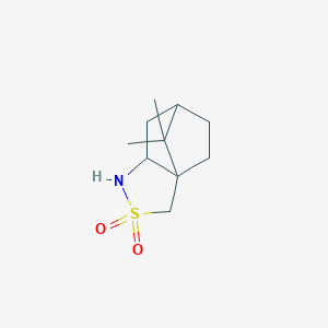 molecular formula C₁₀H₁₇NO₂S B057726 (2S)-Bornane-10,2-sultam CAS No. 108448-77-7