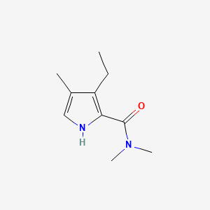 3-Ethyl-N,N,4-trimethyl-1H-pyrrole-2-carboxamide