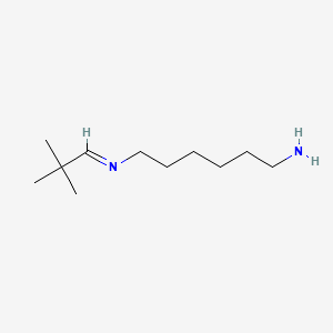 6-[(E)-(2,2-Dimethylpropylidene)amino]hexan-1-amine