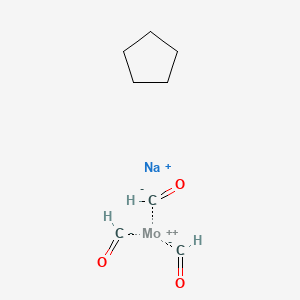 Sodium;cyclopentane;methanone;molybdenum(2+)