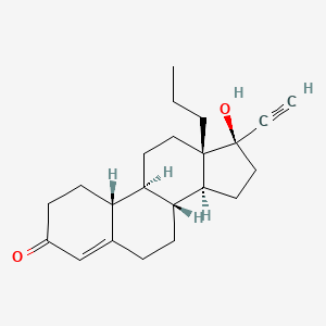 molecular formula C22H30O2 B577286 R 1364 (Steroid) CAS No. 1044-96-8