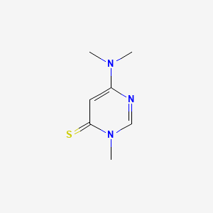 6-(Dimethylamino)-3-methylpyrimidine-4(3H)-thione