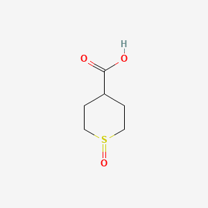1-Oxo-1lambda~4~-thiane-4-carboxylic acid