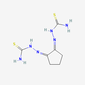 1,2-Cyclopentanedione bis(thiosemicarbazone)