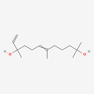 2,6,10-Trimethyldodeca-6,11-diene-2,10-diol