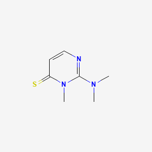 2-(Dimethylamino)-3-methylpyrimidine-4(3H)-thione