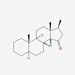 (14beta)-17beta-Methyl-5alpha-androstan-15-one
