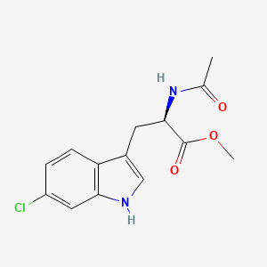(R)-N-Acetyl-6-chloro-trp-ome